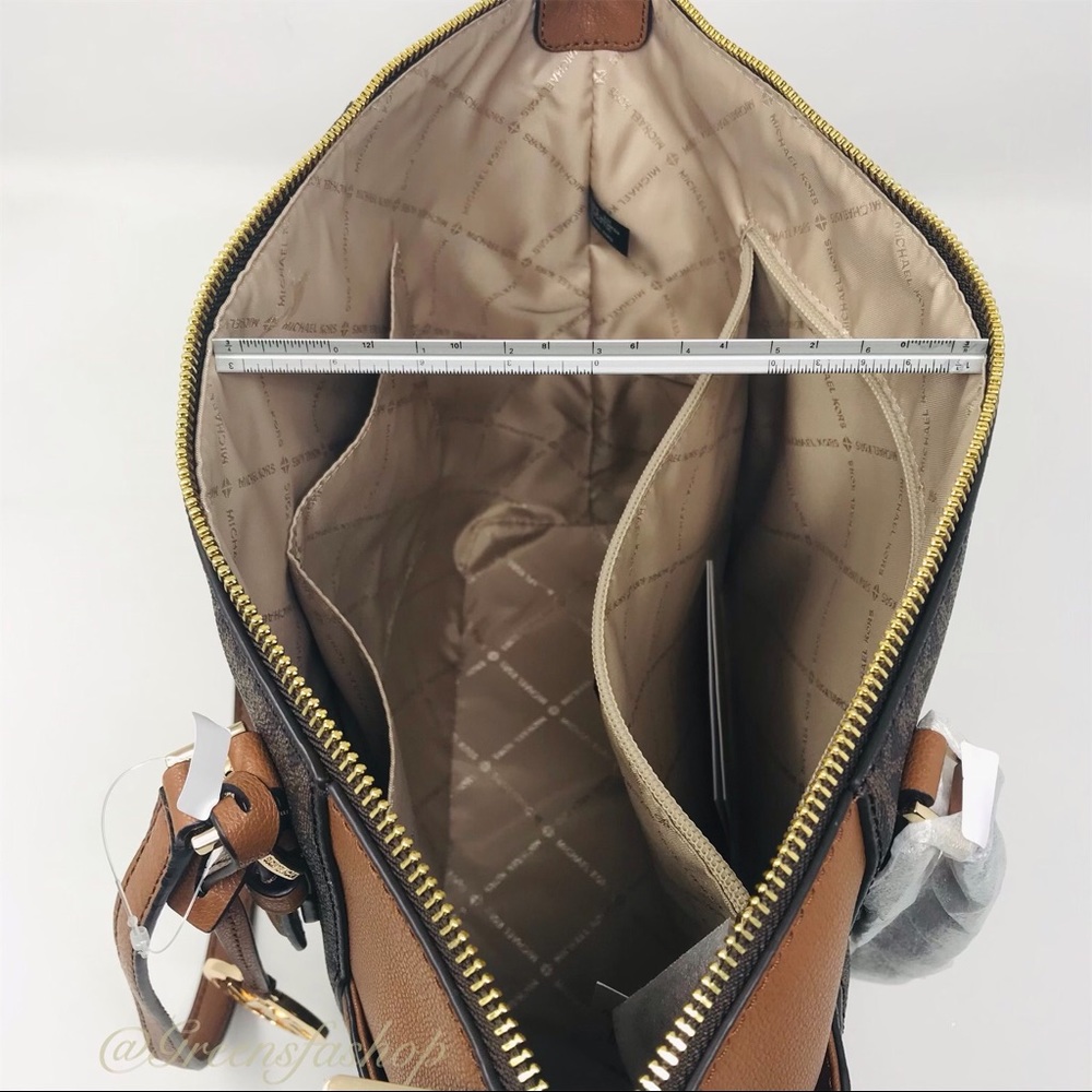 New Michael Kors Charlotte Tote shoulder bag - Picture 8 of 9